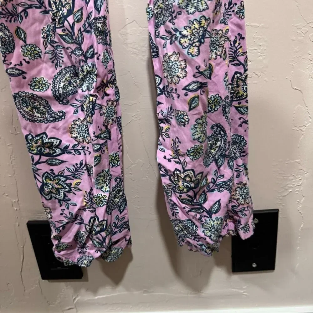 Gap Kids Purple Paisley Jumpsuit
